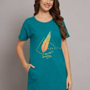 Round Neck Cotton T-Shirt