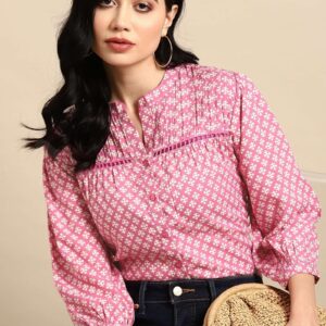 Printed Women Multicolor Top