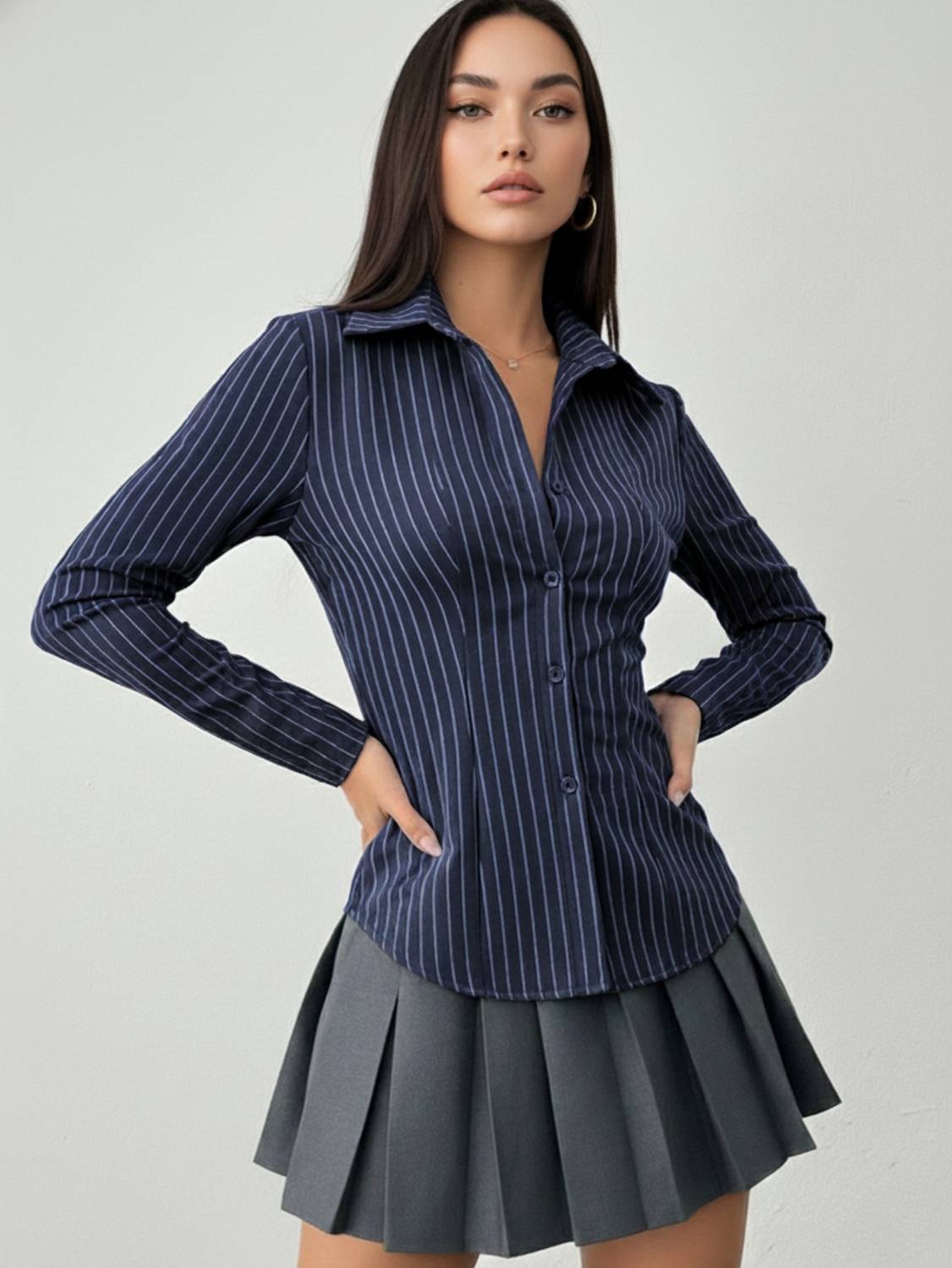 Women Slimfit Casual Shirt