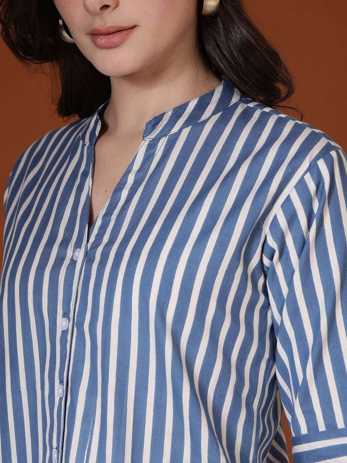 Regularfit Mandarin Casual Shirt - Image 2