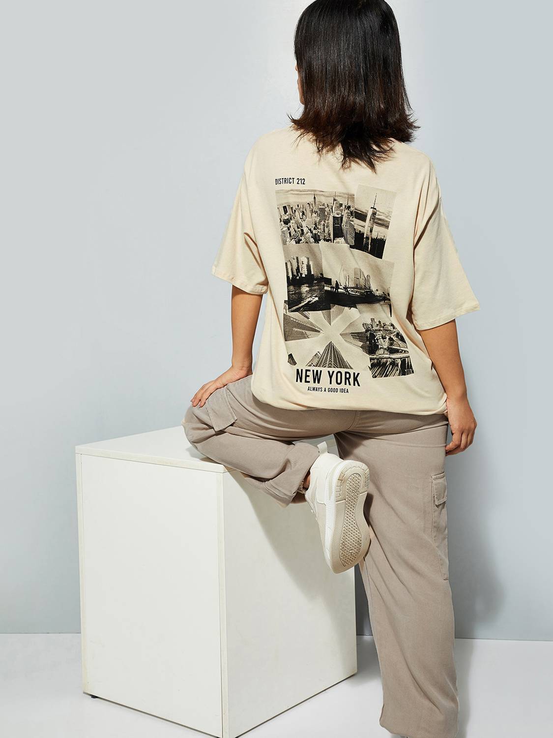 Women Round Neck T-Shirt - Image 3